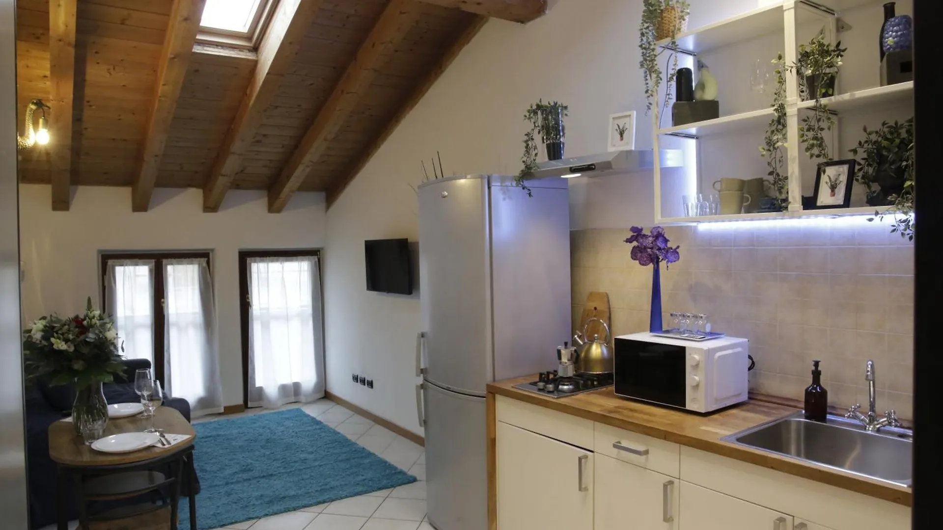 Midnight Blues For 3 People Near The Airport Apartment Azzano San Paolo
